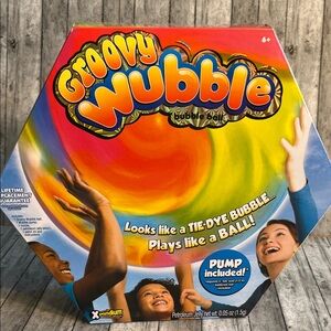 Tie-Dye Bubble Ball - Colorful Kids Toy
